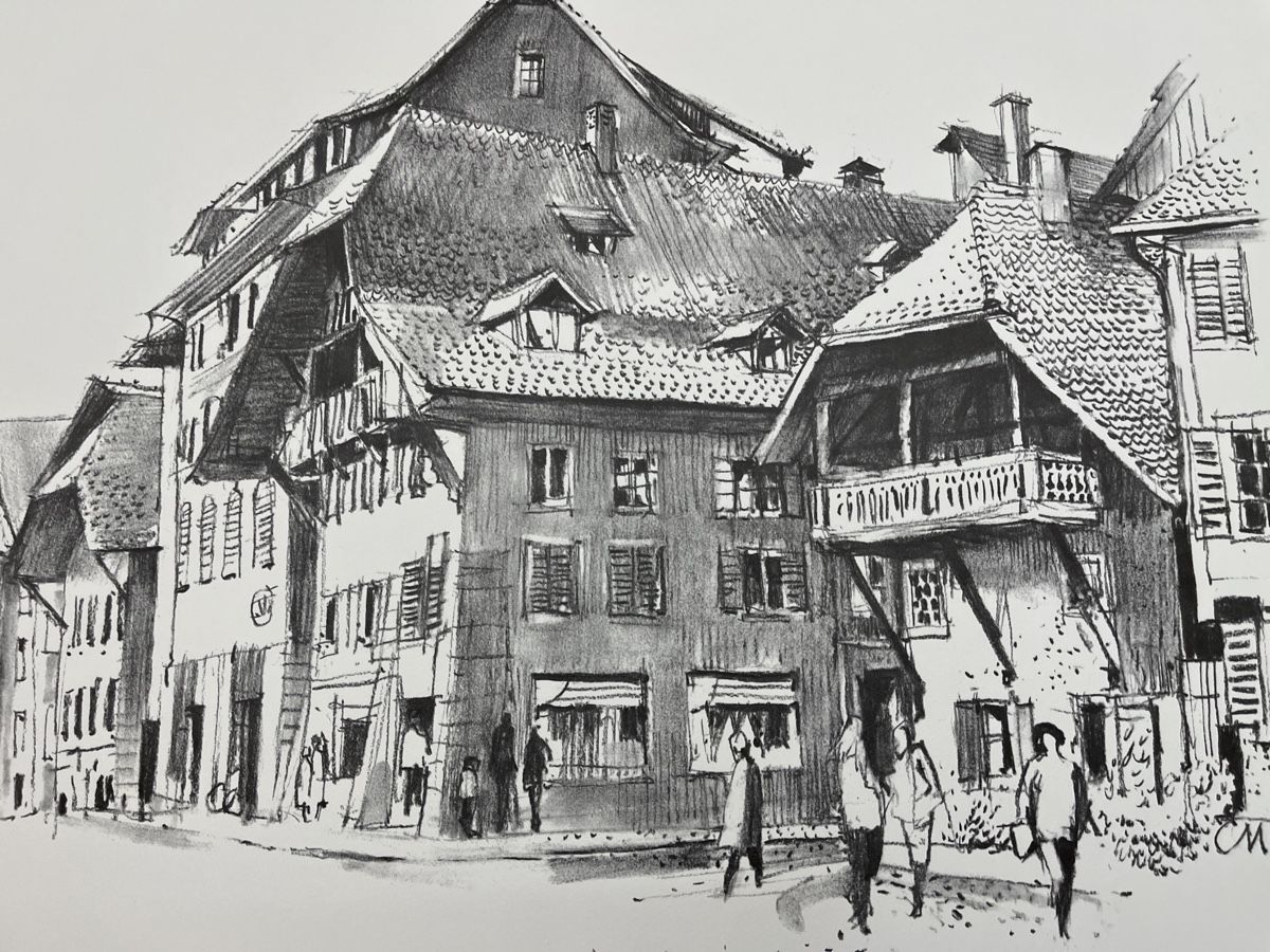 Grafica & Litografie: aus Grafiksammlung Lithografie von Cedric Meyer – Usato da Gelterfingen venduto da liq-nator 2