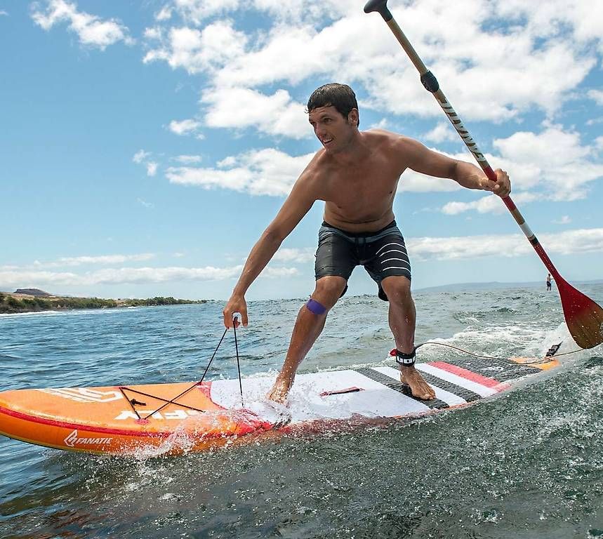 Surfboards & Schwimmbrette: Fanatic Fly Air Premium SUP High-End mit Windsurf Option – Gebraucht aus Sachseln von Palur 3