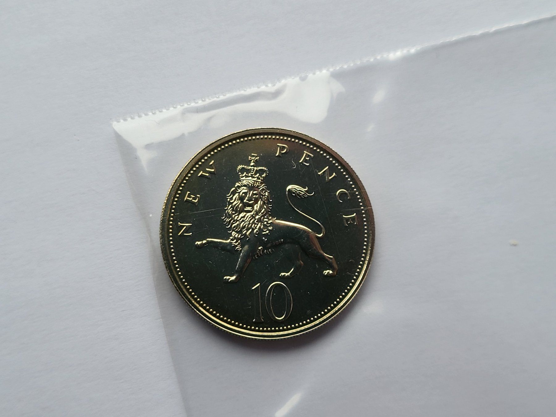 Alle Münzen: 10 Pence 1972 PP – Neu (gemäss Beschreibung) aus Pravidondaz von LVtik