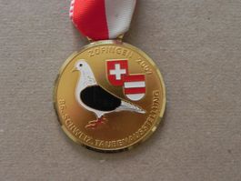 Medaille Zofingen AG Tauben Ausstellung
