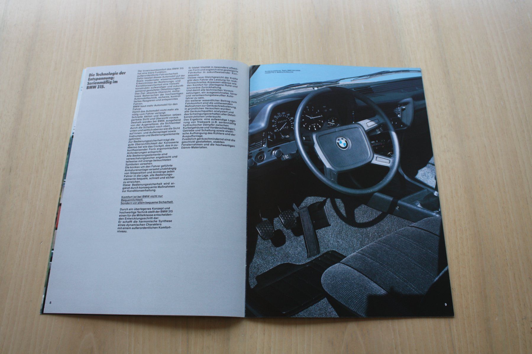 BMW Documenti: BMW 315 Prospekt 1982 – Usato da Wikon venduto da erwin400 3