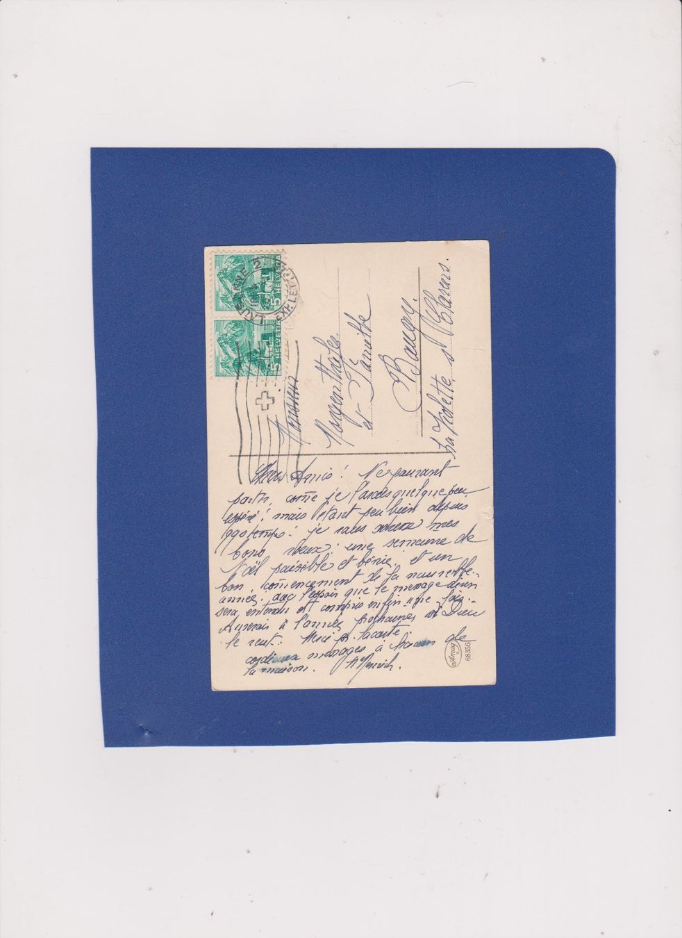 Cartoline postali: Carte postale hiver enfant ski  Kinder – Usato da Bex venduto da Canouille 1