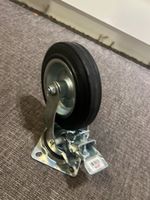 8 riesige Lenkrollen (ø 17.5 cm) mit Bremse, neu, für Bühne