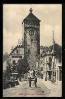 Rheinfelden, Strassenpartie am Obertortu