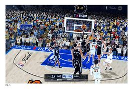 New York Knicks NBA Champions Basketball Finals Kunst Modern