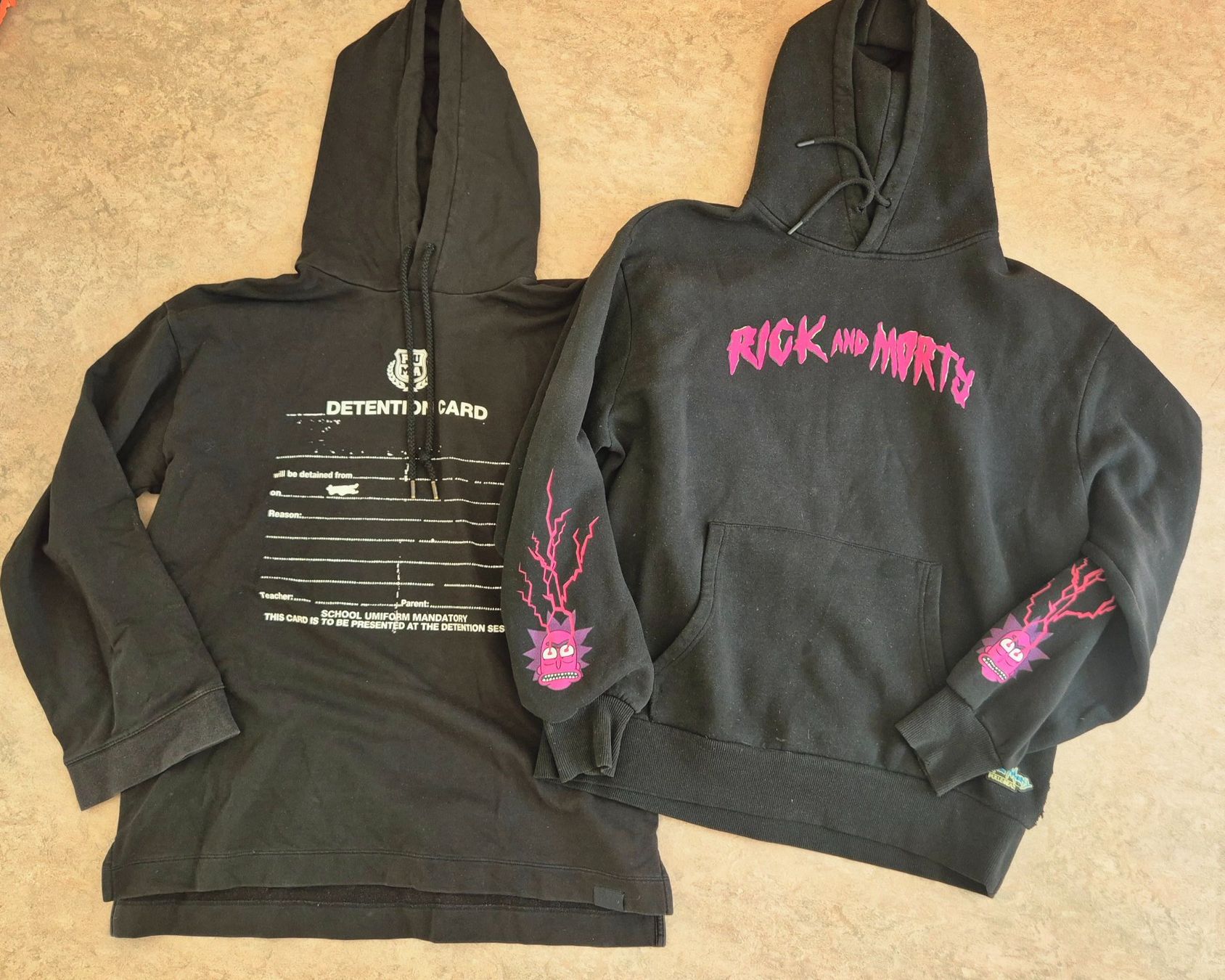 Pullover & Sweatshirts: 2 HOODIE SET M L XL PULL& BEAR + PUMA KAPUZENPULLI PULLOVER – Gebraucht aus Elsau von the-colorful-side 1