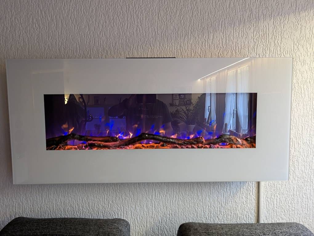 Camini: Wand Kamin mit 2 Heizstufen – Usato da Gossau SG venduto da Opelmatti