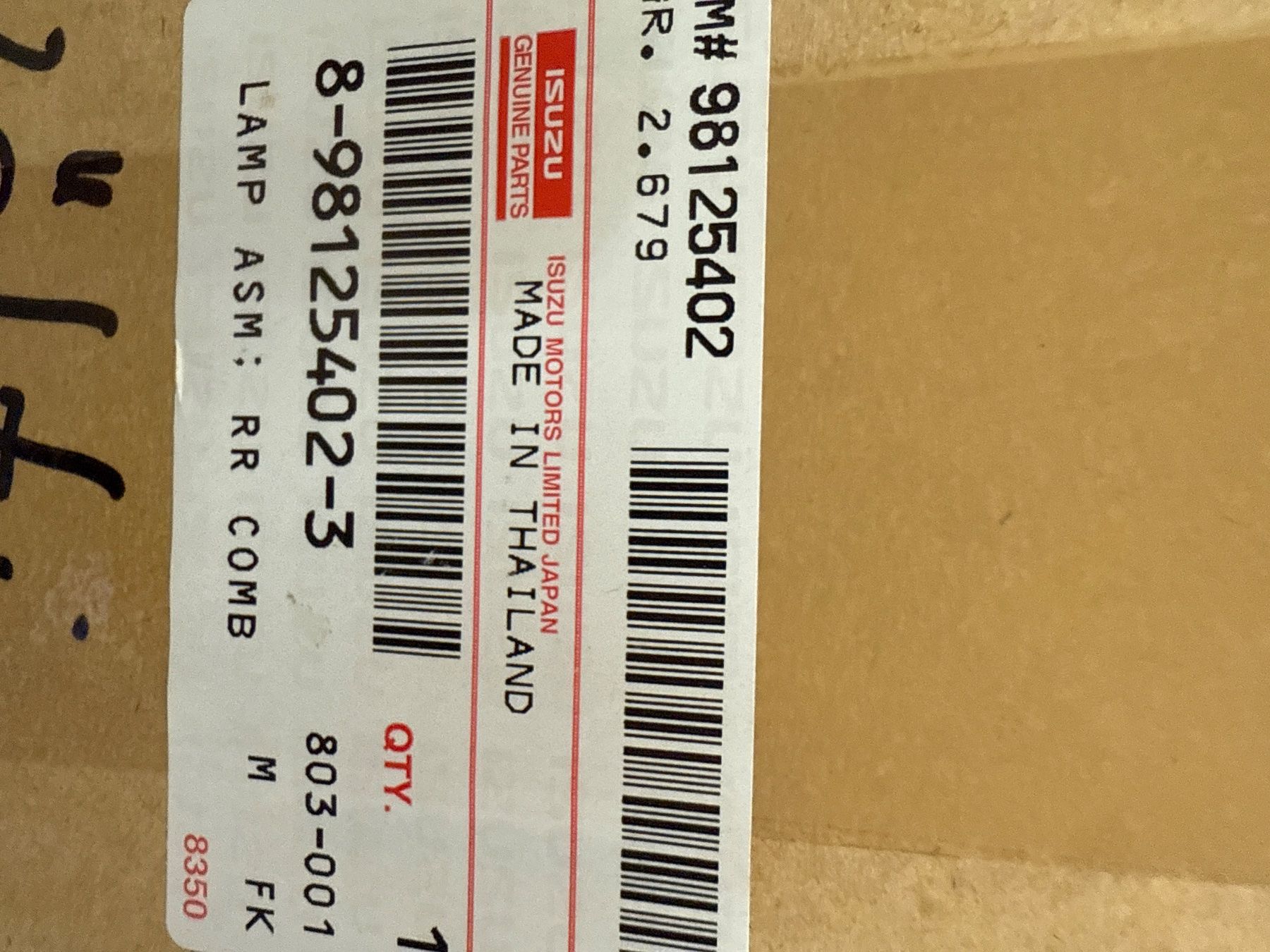 Fari: HECKLEUCHTE hinten Links Isuzu – Nuovo e nell'imballaggio originale da Pieterlen venduto da gar_hb8c 1