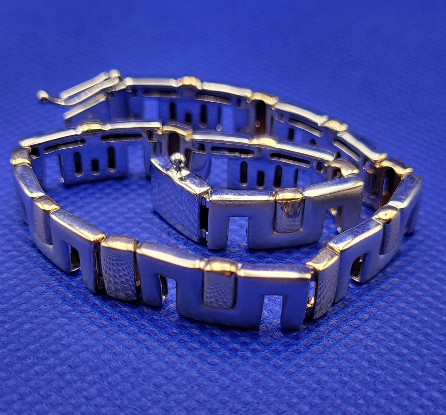 Bracciali & Braccialetti: Gold 585 Massiv Bicolour Armand – Usato da Wald ZH venduto da Aniade 7