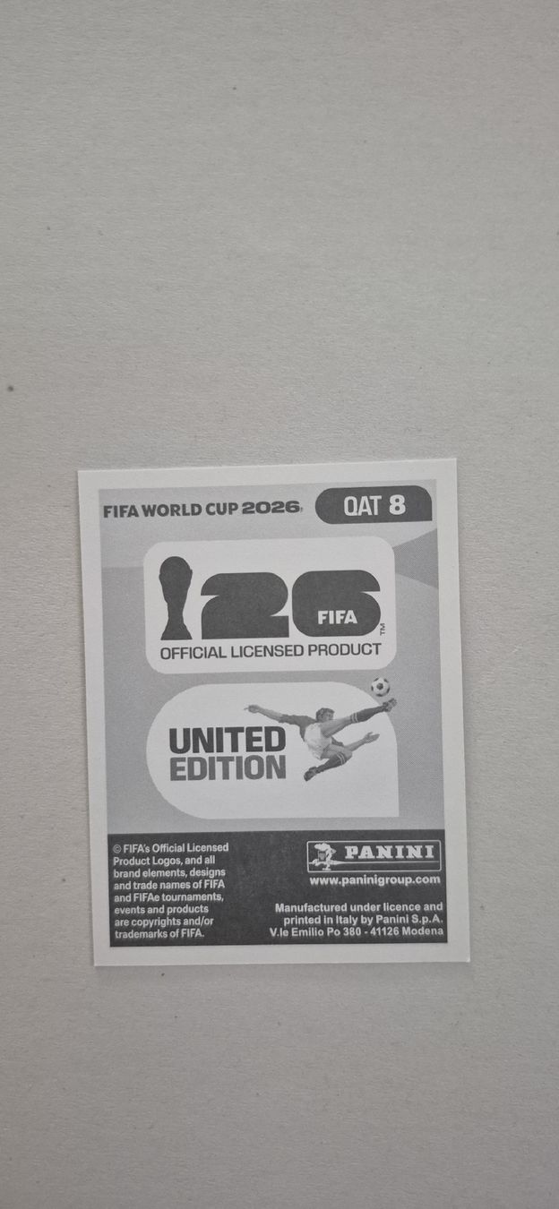 Panini Carte collezionabili: Panini QAT 8 – Nuovo (secondo la descrizione) da Thônex venduto da Sebabastien 1