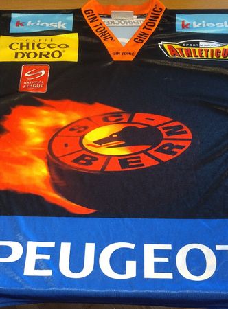 Eishockey Trikot SC Bern Saison 2008/2009