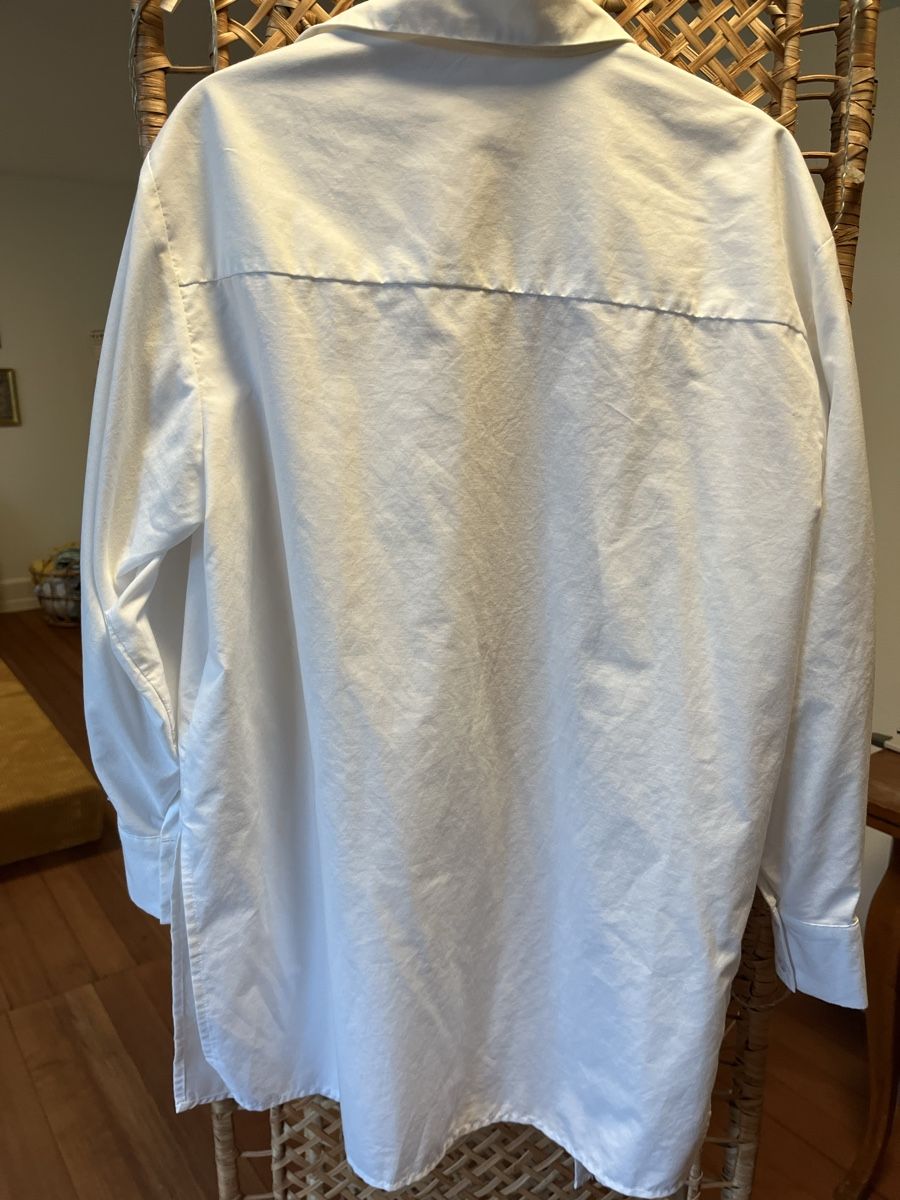 Camicette: Lange weisse Bluse Gr. 38 – Usato da Erlinsbach SO venduto da anna-dc 4