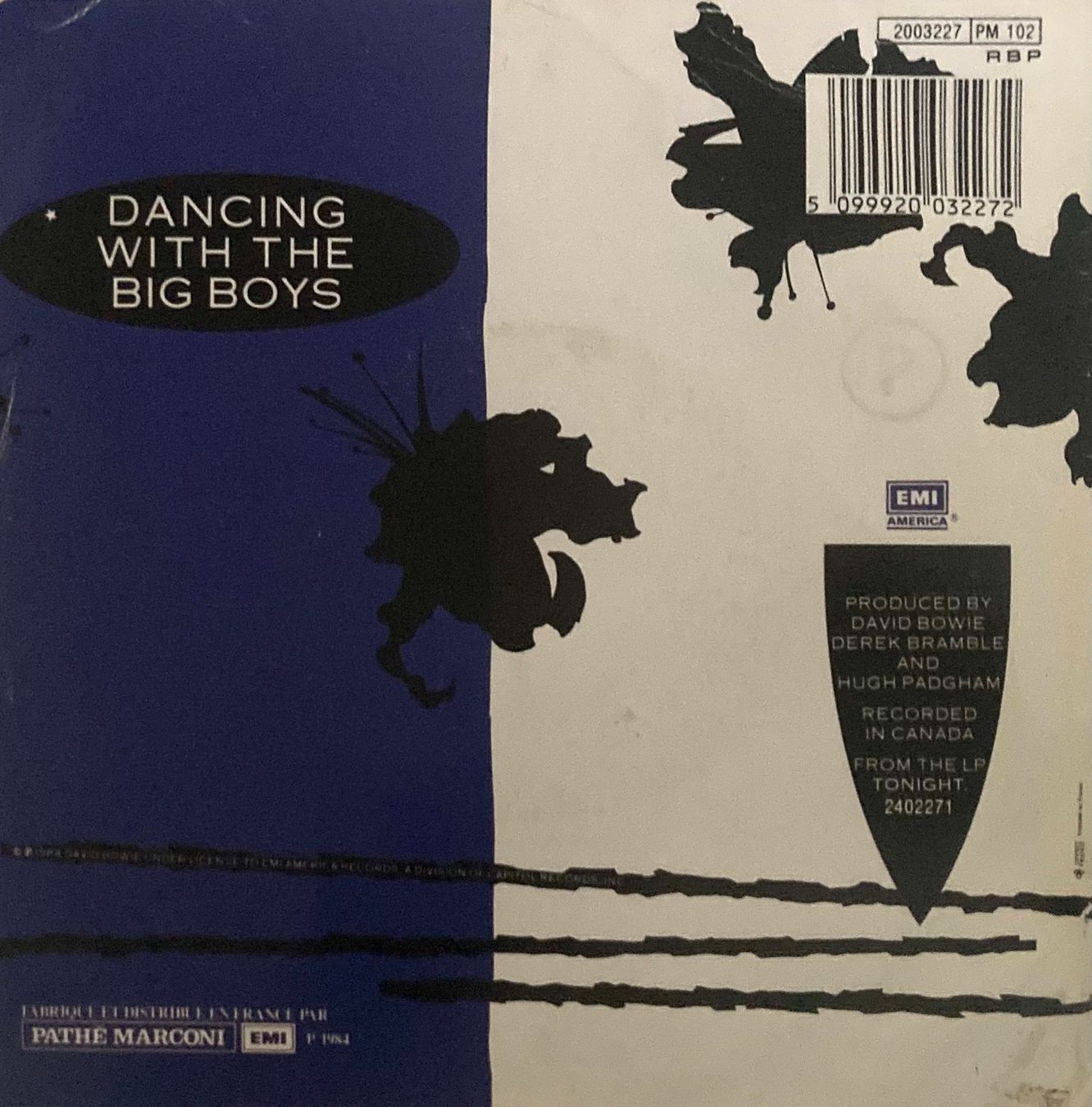 Dischi in vinile: DAVID BOWIE - BLUE JEAN – Usato da Poliez-Pittet venduto da Newtown-Records 1