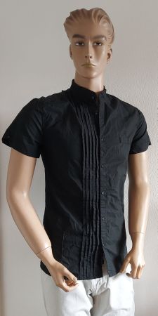 Neues Religion Herren Hemd, Grösse 1 / S Schwarz