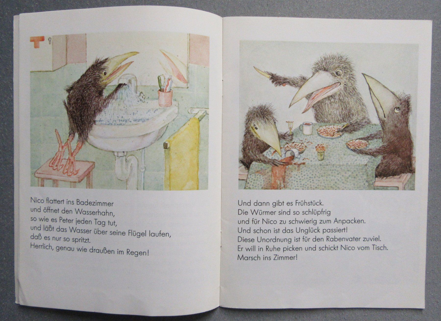 Bücher: Eine Rabengeschichte - von Dieter Schubert - Bilderheft – Gebraucht aus Auenstein von Padabimbim 2