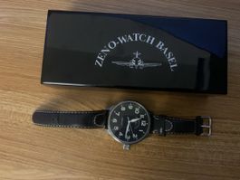 Zeno-Watch Basel Fliegeruhr Automatik mit überdim. Display
