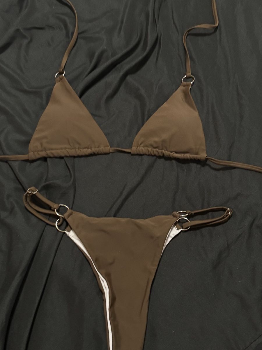 Shein Maillots de bain & Bikinis: Maillot de bain brun – Neuf (Voir description) à Rue par dia_p7xh