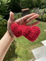 Herz Schlüsselanhänger - handgefertigt