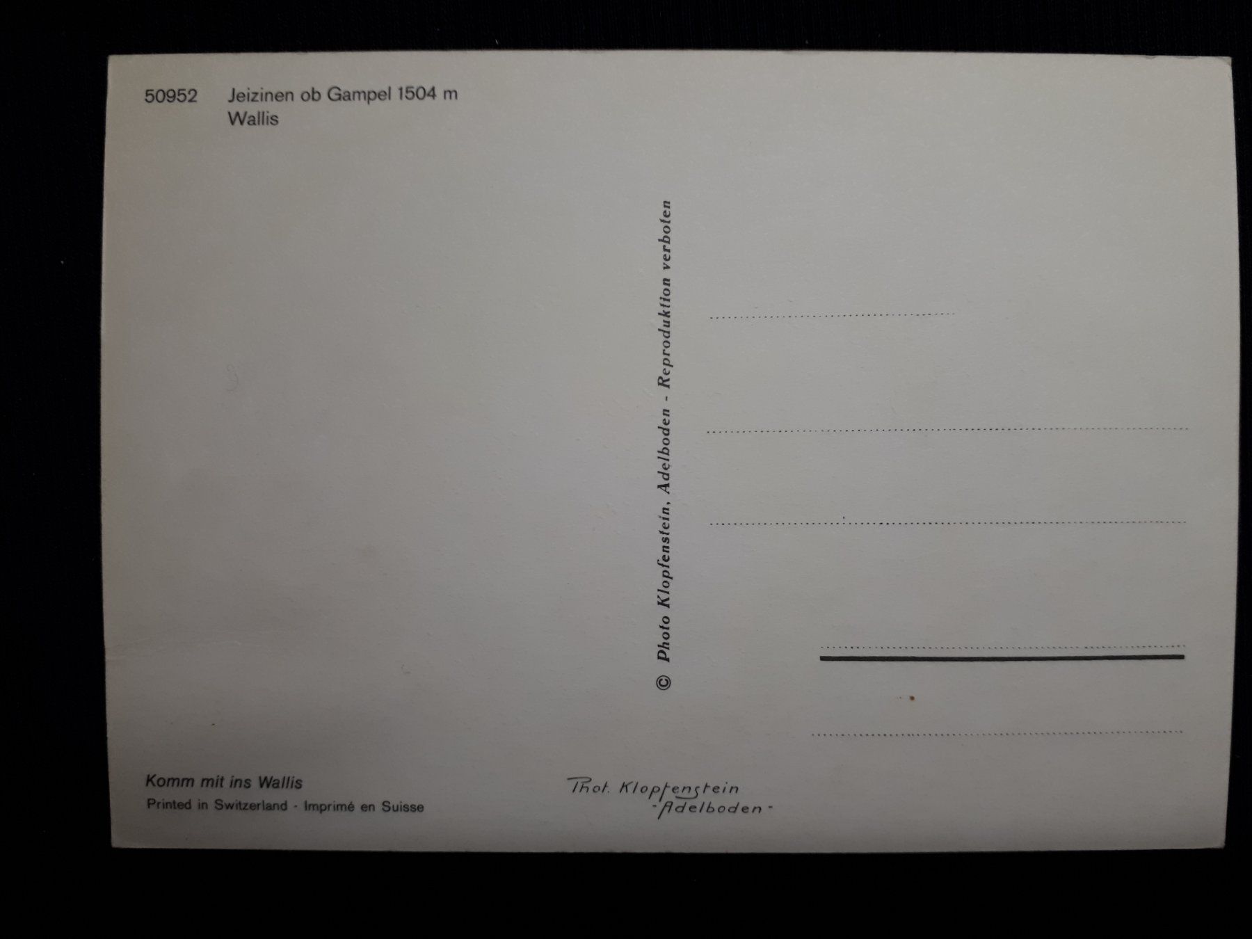 Cartes postales: JEIZINEN OB GAMPEL – D'occasion à Ponto Valentino par giorgia06 1