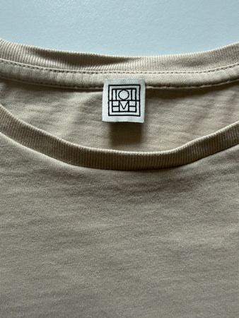 TOTÊME T-Shirt beige Grösse XS