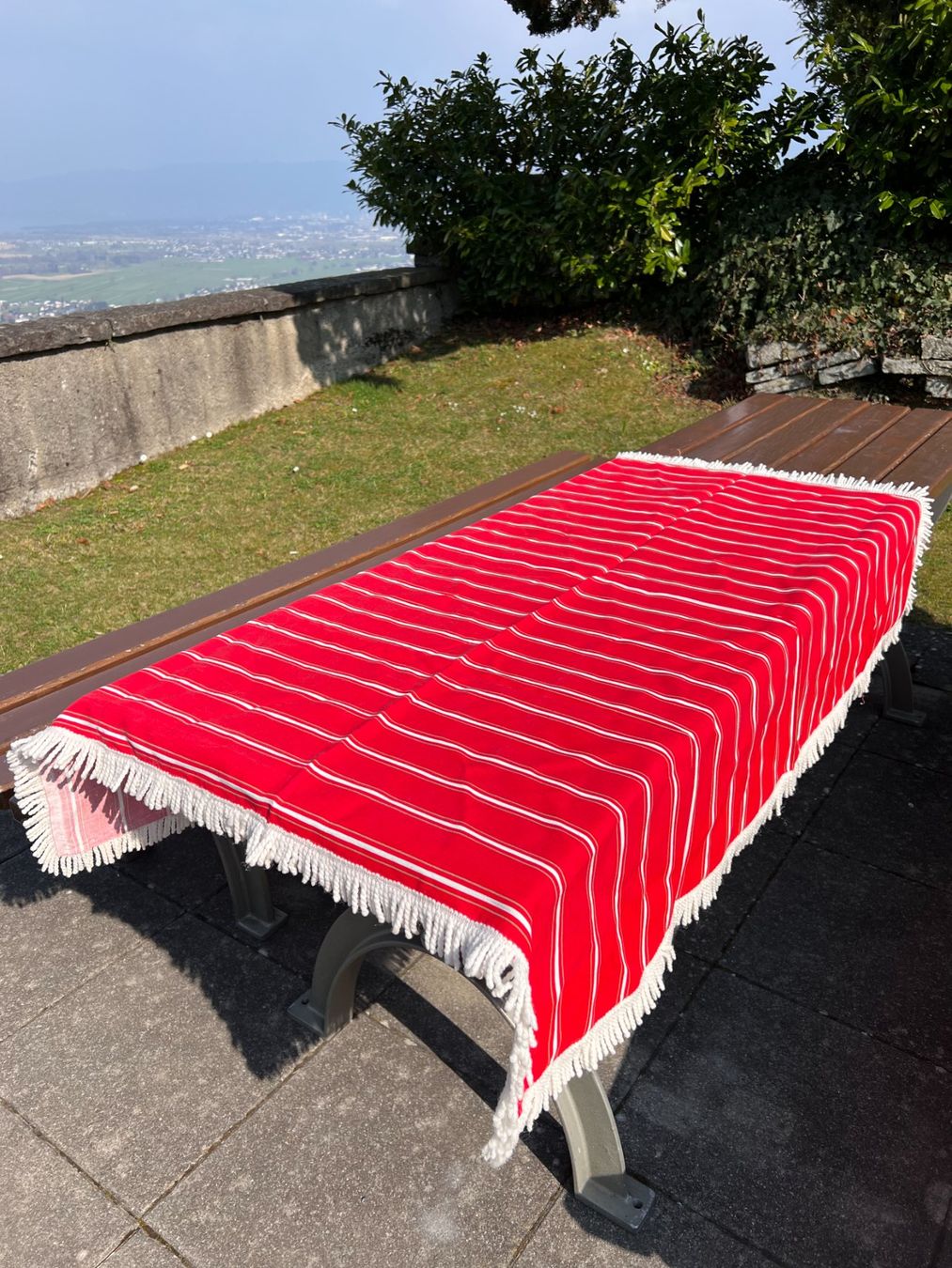 Altra biancheria da tavola: Vintage Tischdecke I 70er Jahren – Usato da Walzenhausen venduto da stilvollwohnen 6