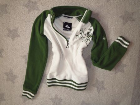 spezieller ZIMTSTERN Damen Fleece Pullover Gr S