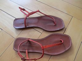 Tommy Hilfiger, Belles sandales, nu-pieds taille 38-39, cuir