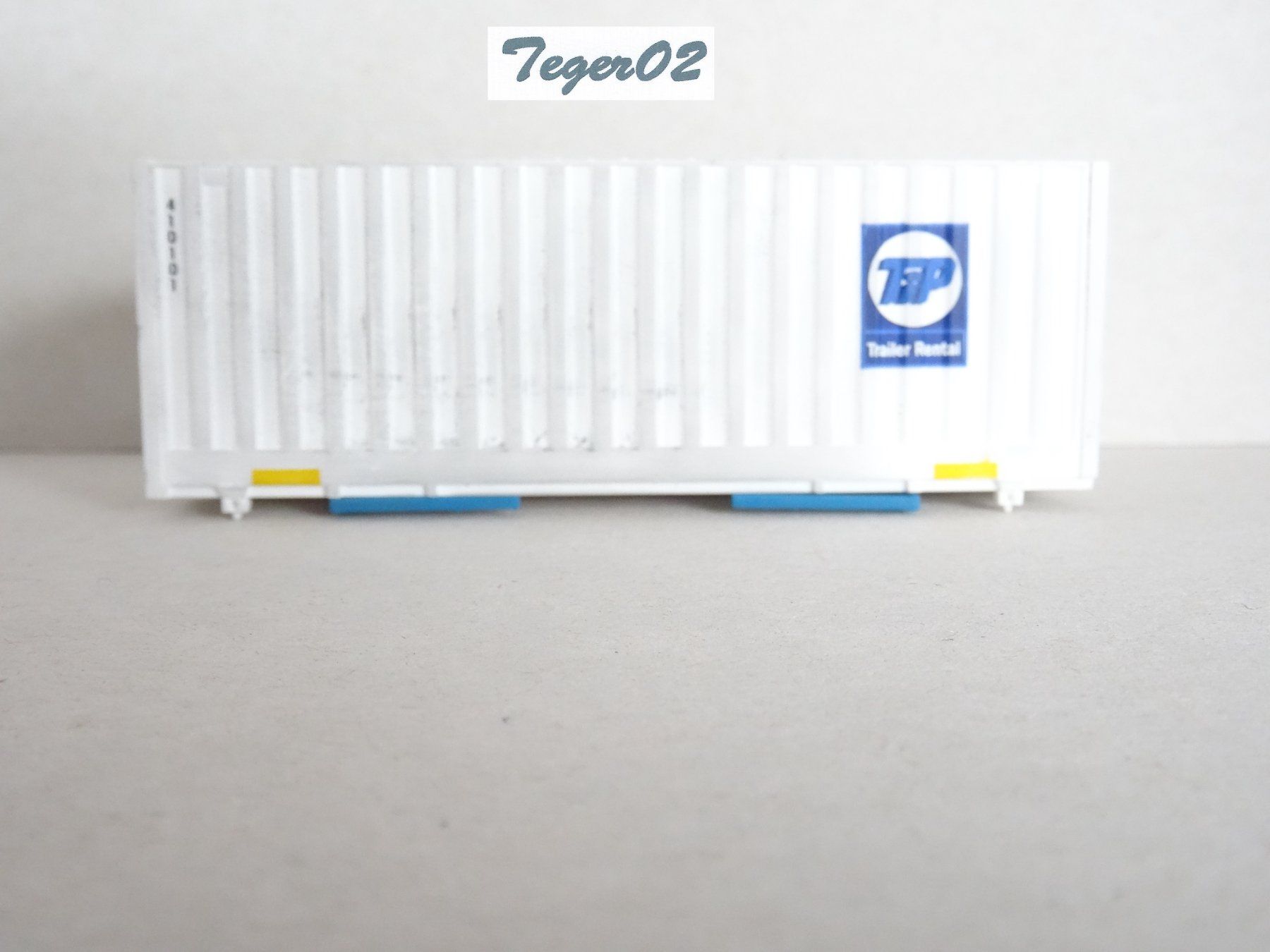 Modelleisenbahnen: H0 Container 20` Trailer Rental – Neu (gemäss Beschreibung) aus Hochdorf von Teger02