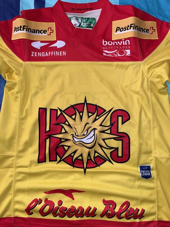 Maillot VfB Lübeck Hummel Matchworn 2019/20 - Taille M - Numéro 19 Halke - Occasion
