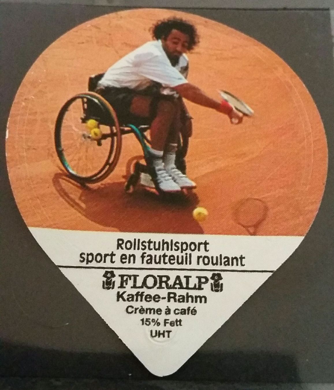 Coperchi dei cremini per caffè: 7 KRD aus Serie 74 "Rollstuhlsport" – Usato da Goldau venduto da Soundbookie 1
