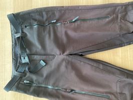 Robuste Skitourenhosen Schwarz Grösse S