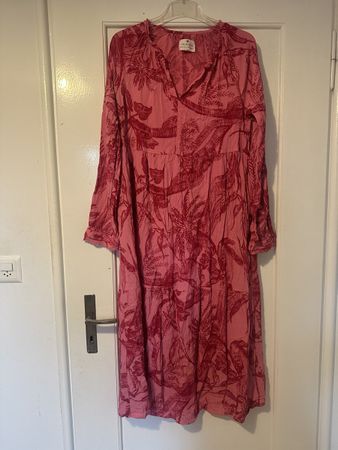 Lieblingsstueck Sommerkleid, Gr. 40, Pink mit Print, Neu!