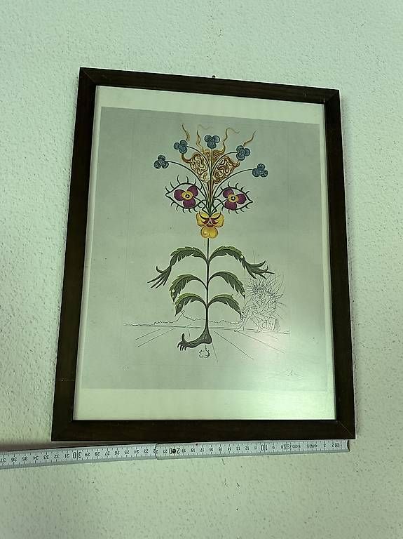 Poster & Bilder: Signierter surrealistischer Kunstdruck – Gebraucht aus Binningen von C0llin 3