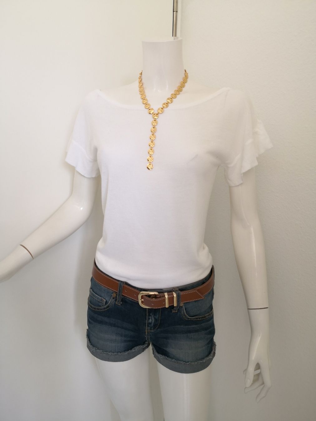 Mango Top: 🤩MANGO STRICK-TOP WEISS & VOLANT äRMEL – Nuovo (secondo la descrizione) da Olten venduto da Naja-Twins-Twins 1