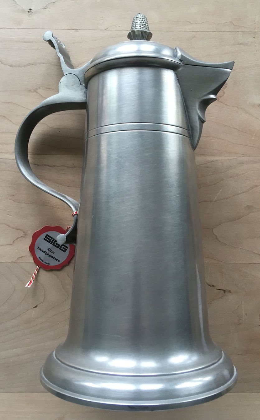 Caraffe: Zinnkanne, Sigg – Nuovo (secondo la descrizione) da Füllinsdorf venduto da Bubnik 1