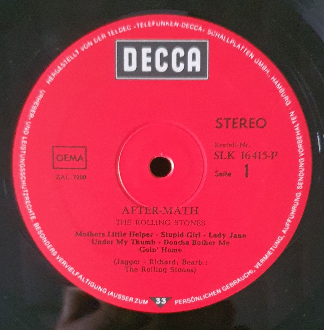 Dischi in vinile: The Rolling Stones - After-Math LP Vinyl 1966 / 413 – Usato da Grenchen venduto da sale.manager 4