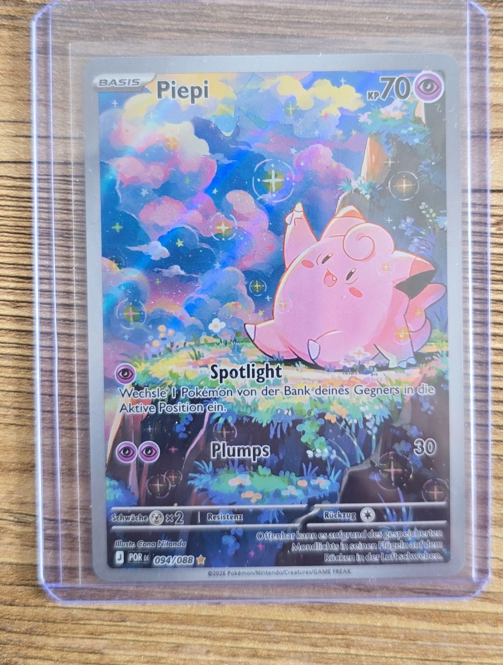 Pokémon Carte collezionabili: Piepi 94/88 Pokemon Karte DE – Nuovo (secondo la descrizione) da Winterthur venduto da GreenSkyline