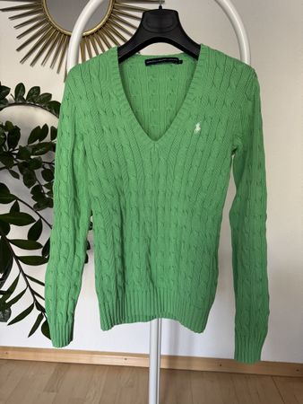 Ralph Lauren Sport Cable Knit Pullover, Gr. M,100% Baumwolle