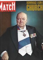 Paris Match 30 Janvier 1965 - Hommage à Un Géant Churchill