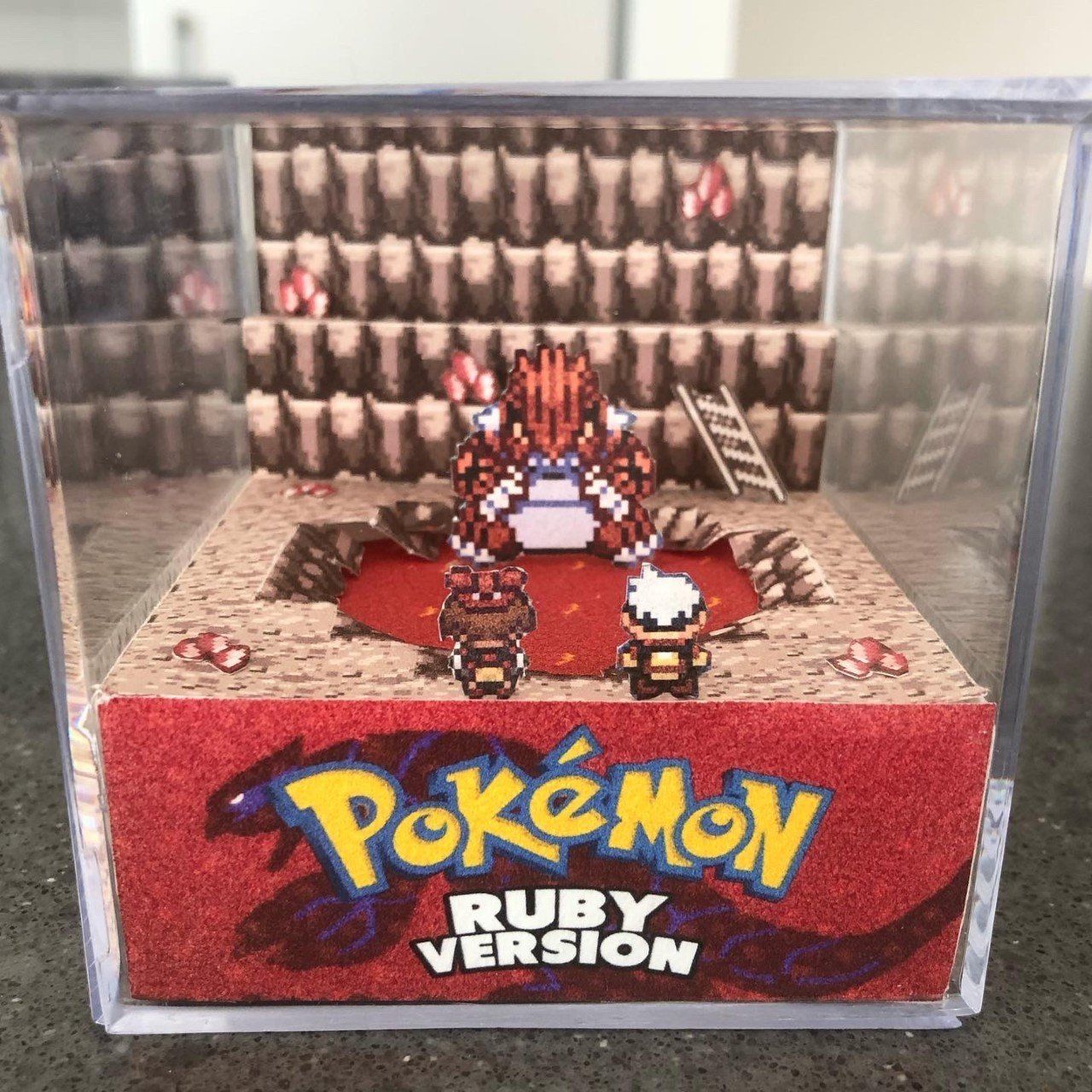 Pokémon Figuren: Pokèmon Ruby Version Diorama 3D. HANDMADE – Gebraucht aus Ponte capriasca von TheCrash01