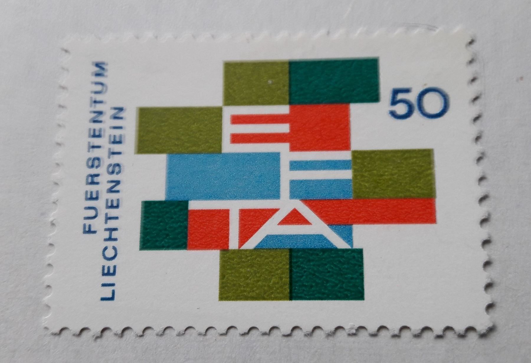 Alle Briefmarken: 1967 EFTA Marke ** – Neu (gemäss Beschreibung) aus Alten von Regenwasser