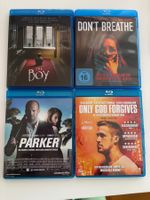 THE BOY, DON'T BREATHE, ONLY GOD FORGIVES, PARKER - 4x Blu