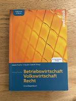 Betriebswirtschaft, Volkswirtschaft, Recht