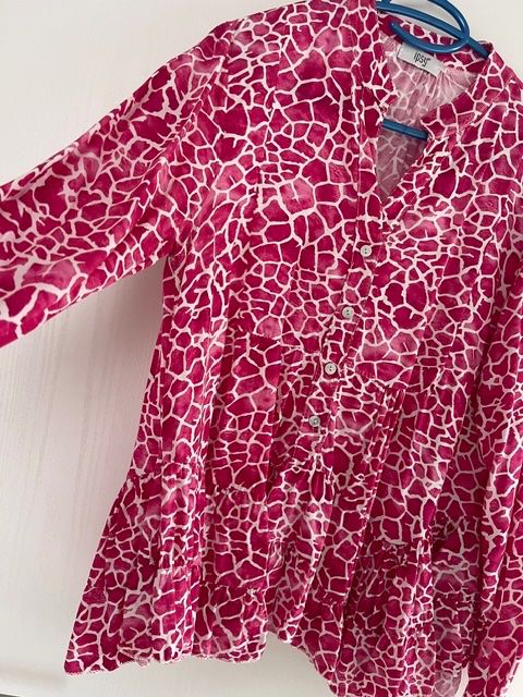 Tuniche: ipsy Tunika / Bluse pink/weiss one Size – Usato da Aesch ZH venduto da niro007 2