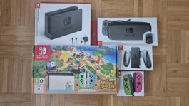 Nintendo Switch mit viel Zubehör - Top Zustand!