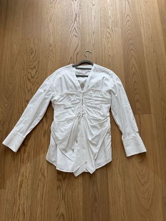 3.1 Phillip Lim Bluse weiss – Grösse S/M