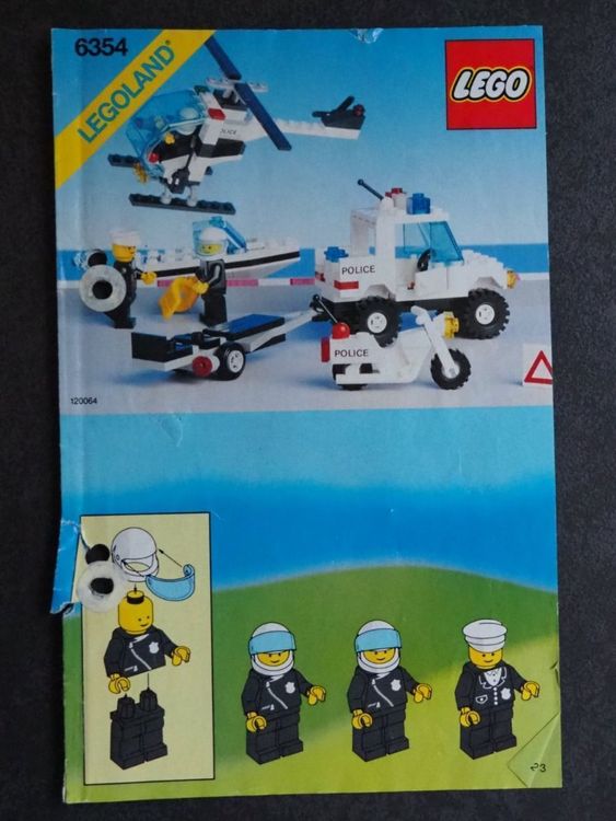 Lego Giocattoli: Polizeikorps, Pursuit Squa (erschienen 1990 / Set-N°6354) – Usato da Sonceboz-Sombeval venduto da .Pierre 1