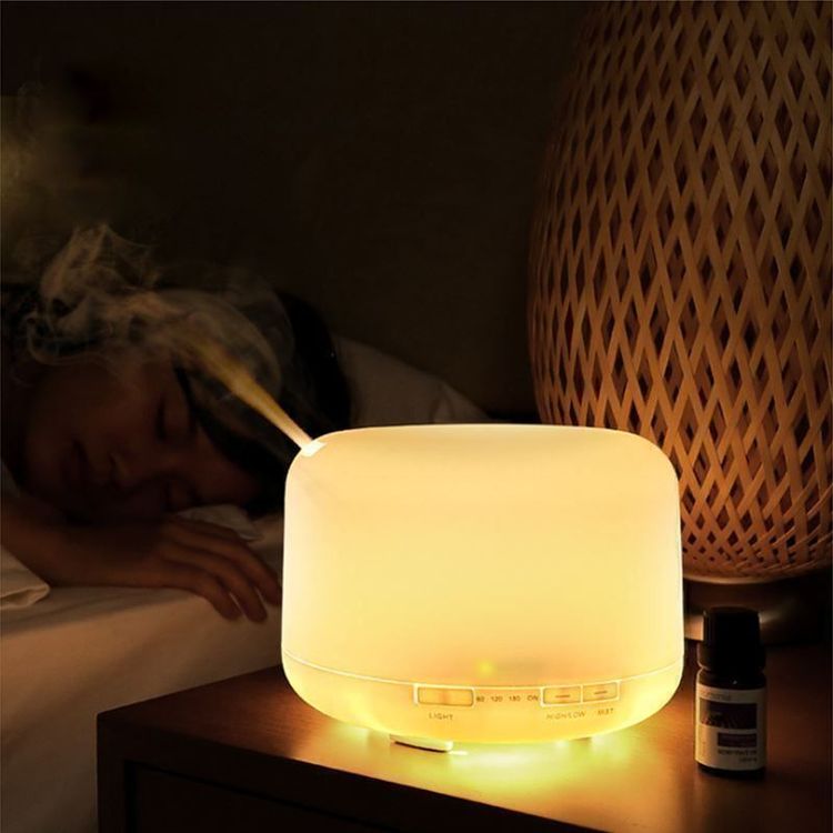 ThreeH Vulkan Luftbefeuchter & Aroma Diffusor – 7 Farben LED, 260 Ml Tank, Mit Fernbedienung