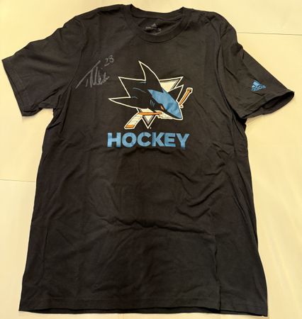 Adidas San Jose Sharks Hockey T-Shirt Gr. M, Timo Meier #28