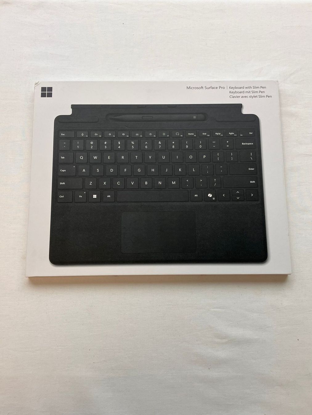Microsoft Tastiere: Microsoft Surface Pro 13-Zoll Keyboard mit Slim Pen inkl Gar – Nuovo e nell'imballaggio originale da Zürich venduto da Miscellaneous_